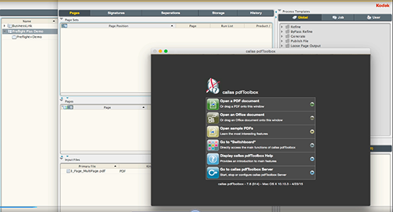 Kodak integrates callas software technology into PRINERGY Workflow 7